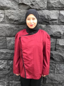 Kemeja Koki Kancing Kanan